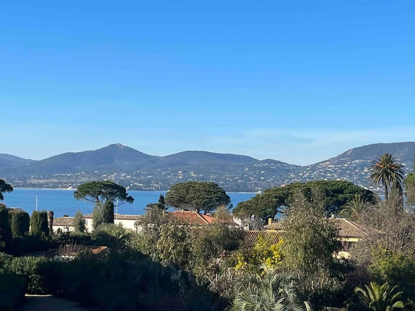 Terrasse Vue Mer - Appartement 6 Pers, 3 Chambres Et Parking A St Tropez 쎙뜨호뻬 아파트